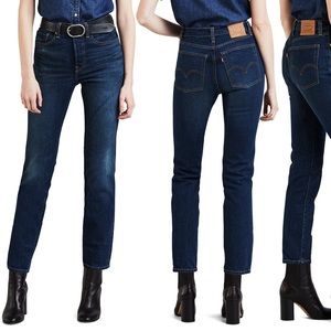 Levi’s wedgie high waist crop jeans